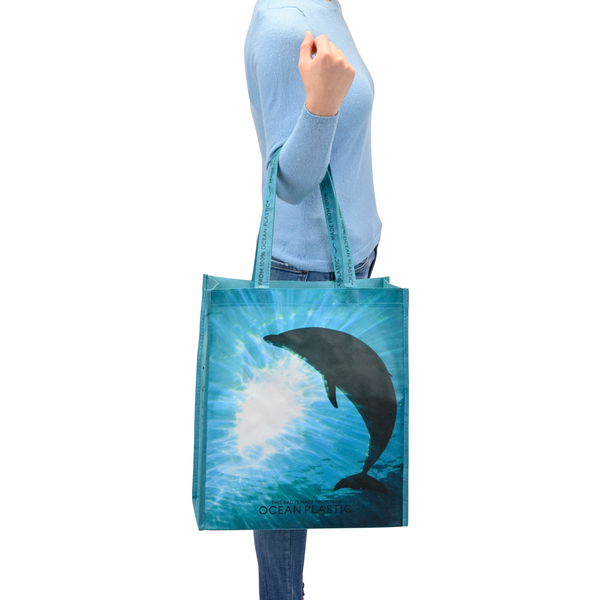 Out of the Ocean® Reusable 100% Ocean Plastic® Large Shopper