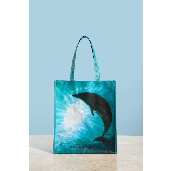 Out of the Ocean® Reusable 100% Ocean Plastic® Large Shopper