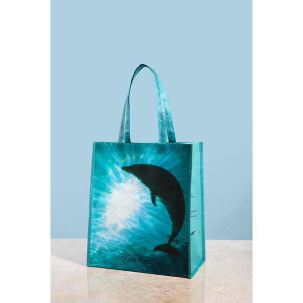 Out of the Ocean® Reusable 100% Ocean Plastic® Large Shopper