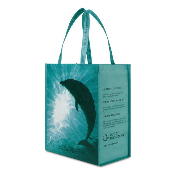Out of the Ocean® Reusable 100% Ocean Plastic® Large Shopper