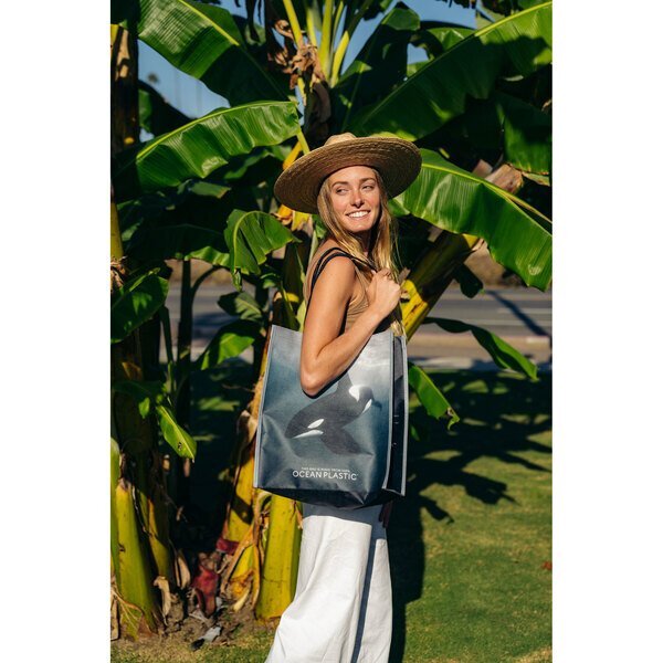 Out of the Ocean® Reusable 100% Ocean Plastic® Large Shopper