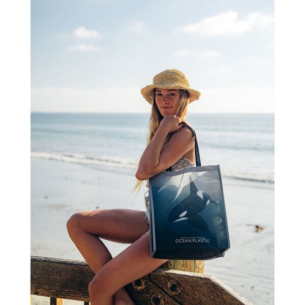 Out of the Ocean® Reusable 100% Ocean Plastic® Large Shopper