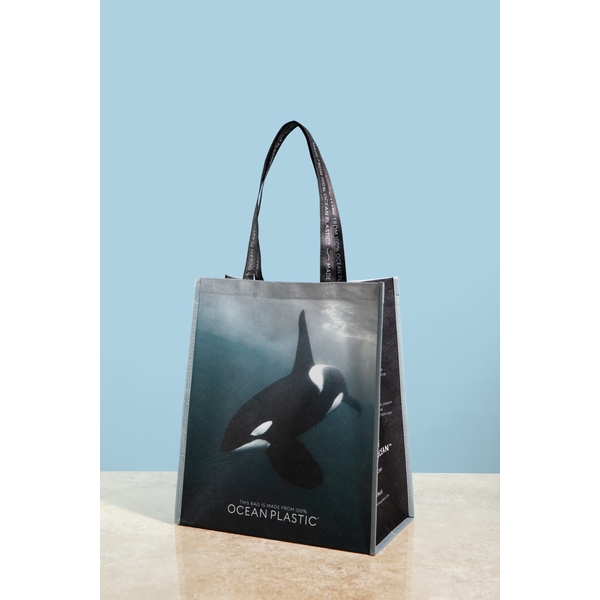 Out of the Ocean® Reusable 100% Ocean Plastic® Large Shopper
