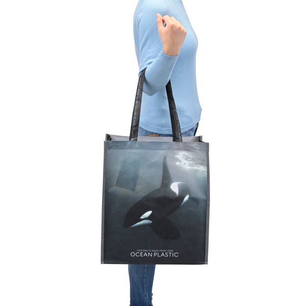 Out of the Ocean® Reusable 100% Ocean Plastic® Large Shopper