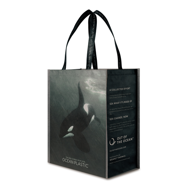Out of the Ocean® Reusable 100% Ocean Plastic® Large Shopper