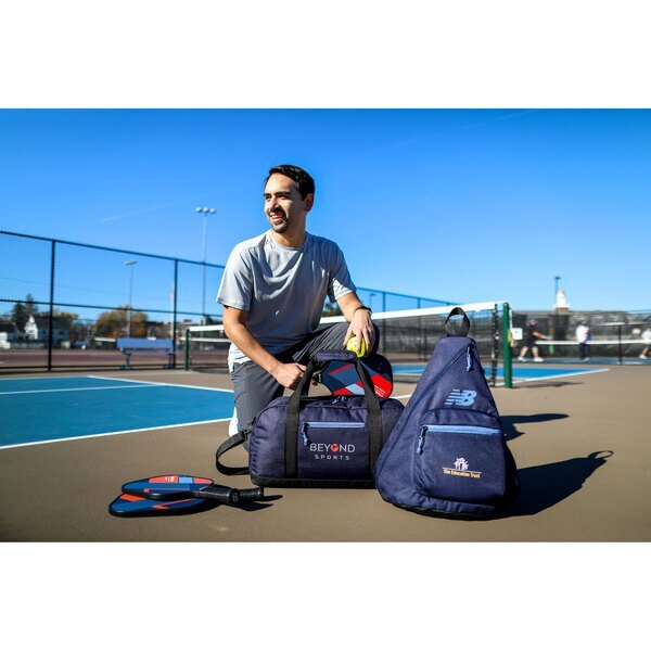 New Balance® Athletics Brushed Polyester LG Sling Bag