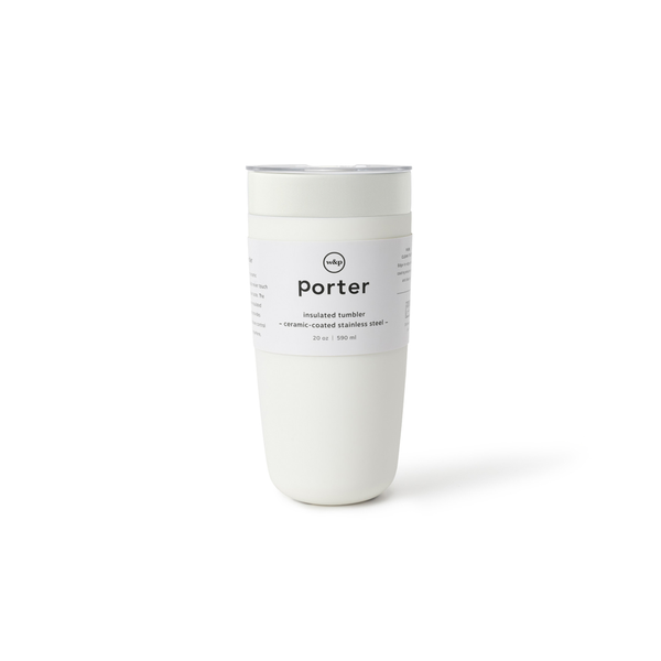 W&P Porter Insulated Ceramic Tumbler, 20oz.