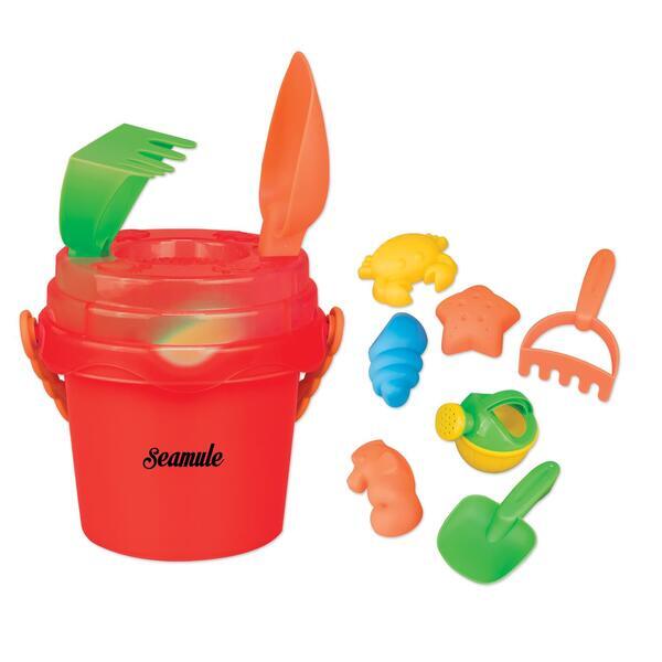 Mini Sand Pail with Toys & Lid