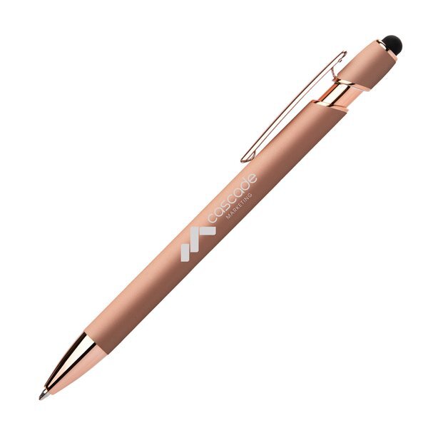 Ellipse Softy Rose Gold Gel Pen w/Stylus