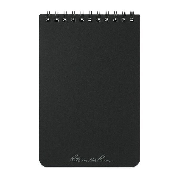 Rite in the Rain® Top Spiral Notebook, 4" x 6"