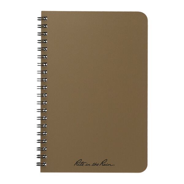 Rite in the Rain® Side Spiral Notebook, 4-3/5" x 7"