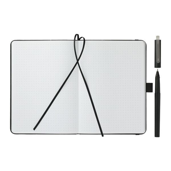 Bulleting Bound Notebook w/ Pen, 5" x 7"