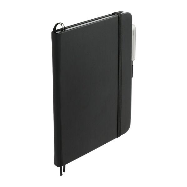 Bulleting Bound Notebook w/ Pen, 5" x 7"