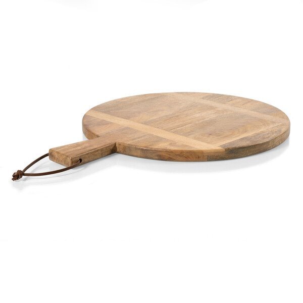 Ravi Mango Wood Round Serving Board