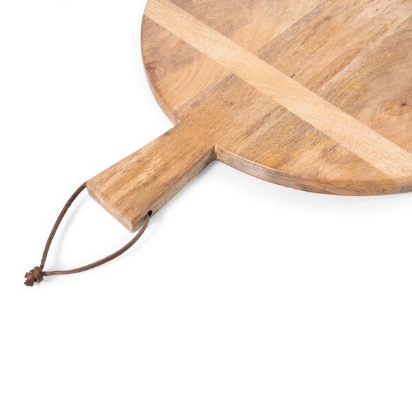 Ravi Mango Wood Round Serving Board