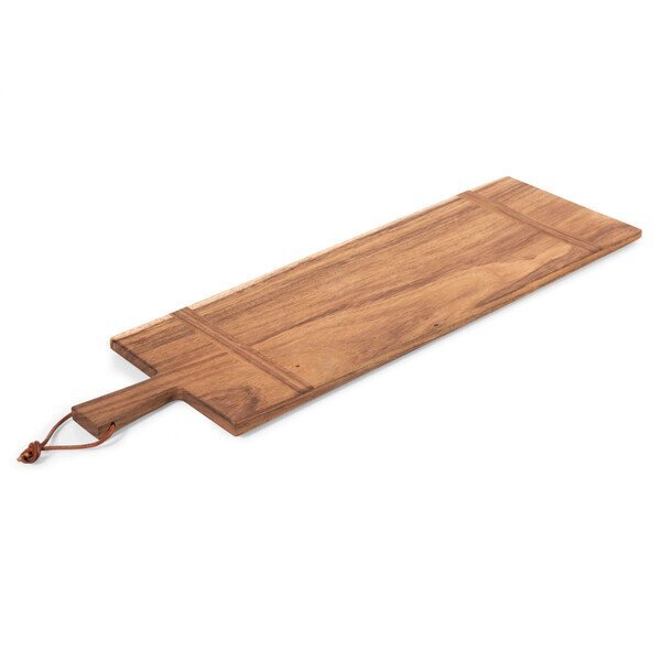 Madera Caribbean Walnut Rectangular Charcuterie Board, 29" x 9"
