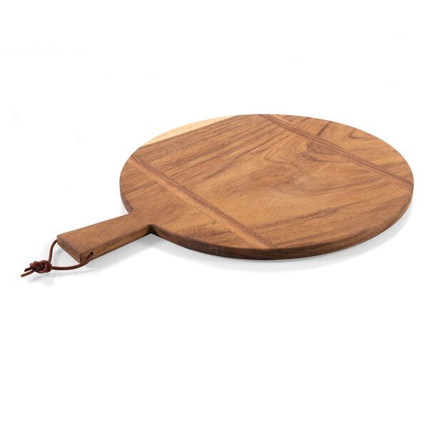 Madera Caribbean Walnut Round Charcuterie Board