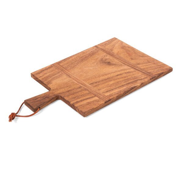 Madera Caribbean Walnut Rectangular Charcuterie Board, 18" x 11"