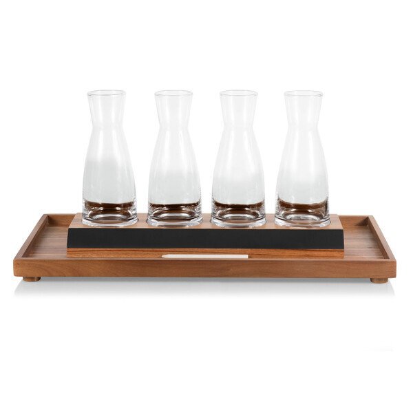 Cava Wine Tasting Kit w/ 4 Glass Carafes