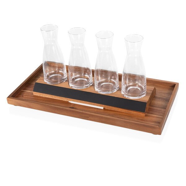 Cava Wine Tasting Kit w/ 4 Glass Carafes