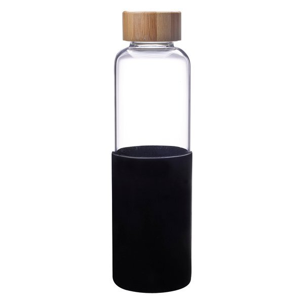 James Glass Bottle w/ Silicone Sleeve, 20oz.
