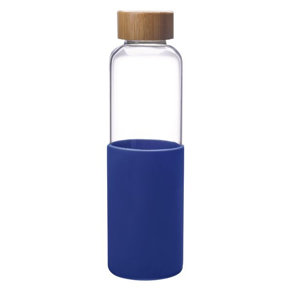 James Glass Bottle w/ Silicone Sleeve, 20oz.
