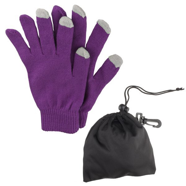Touch Screen Gloves in Pouch