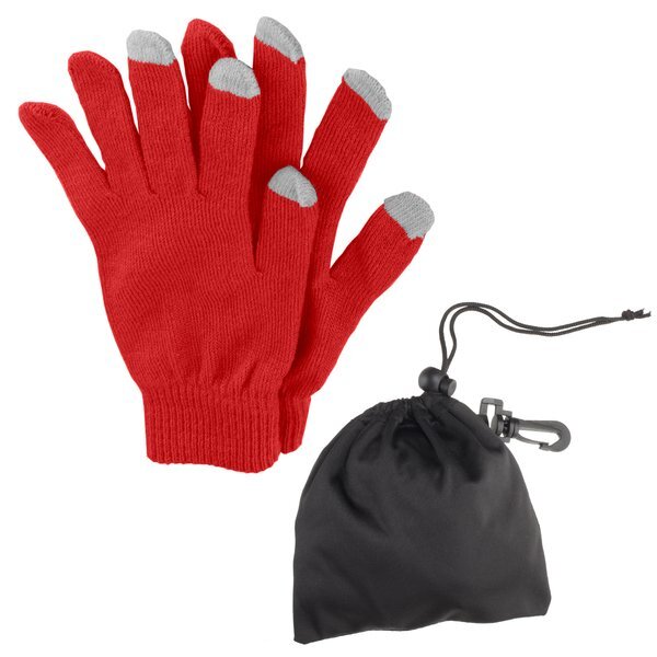 Touch Screen Gloves in Pouch