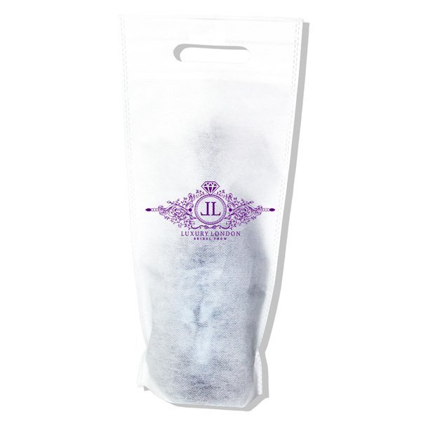 Thrifty Non-Woven Single Bottle Wine Bag