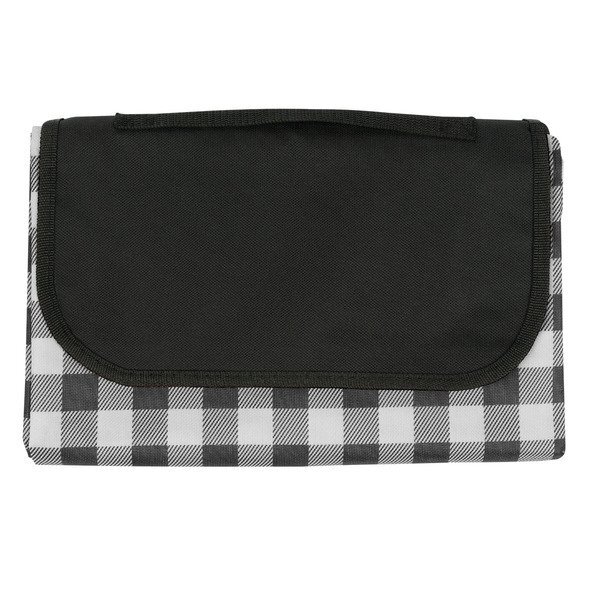 Gingham Roll-Up Picnic Blanket, 59" x 57"