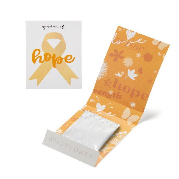 Ribbon Garden of Hope Seed Matchbook