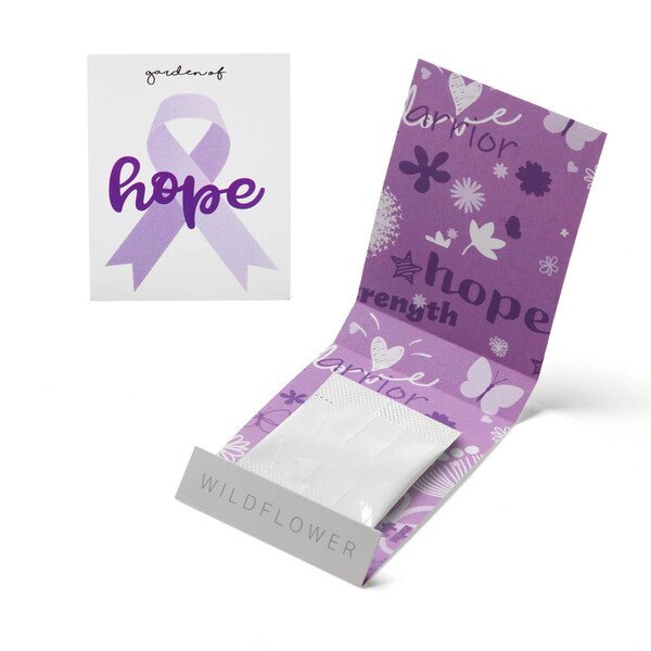 Ribbon Garden of Hope Seed Matchbook