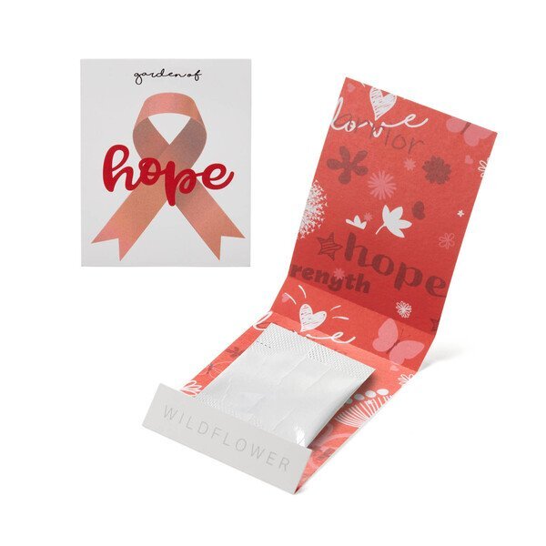 Ribbon Garden of Hope Seed Matchbook
