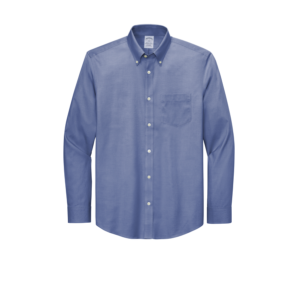 Brooks Brothers® Wrinkle-Free Cotton/Spandex Stretch Pinpoint Men's Shirt