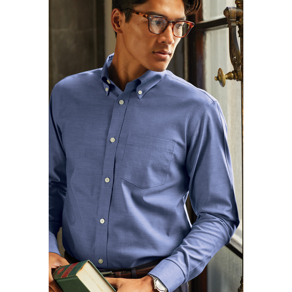 Brooks Brothers® Wrinkle-Free Cotton/Spandex Stretch Pinpoint Men's Shirt