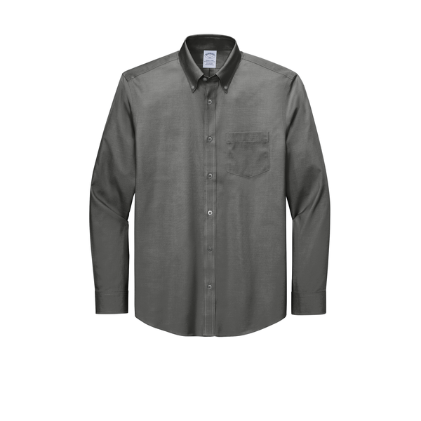 Brooks Brothers® Wrinkle-Free Cotton/Spandex Stretch Pinpoint Men's Shirt