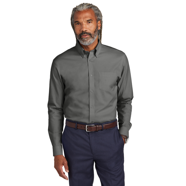 Brooks Brothers® Wrinkle-Free Cotton/Spandex Stretch Pinpoint Men's Shirt