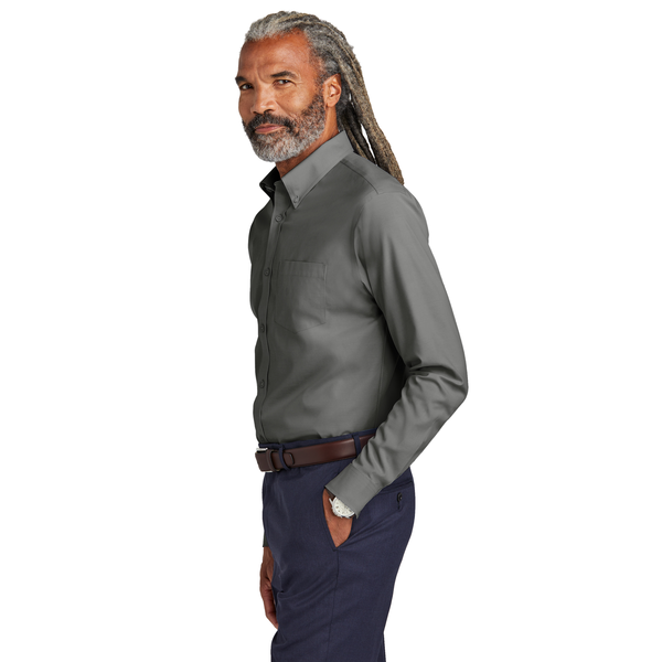 Brooks Brothers® Wrinkle-Free Cotton/Spandex Stretch Pinpoint Men's Shirt