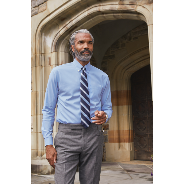 Brooks Brothers® Wrinkle-Free Cotton/Spandex Stretch Pinpoint Men's Shirt