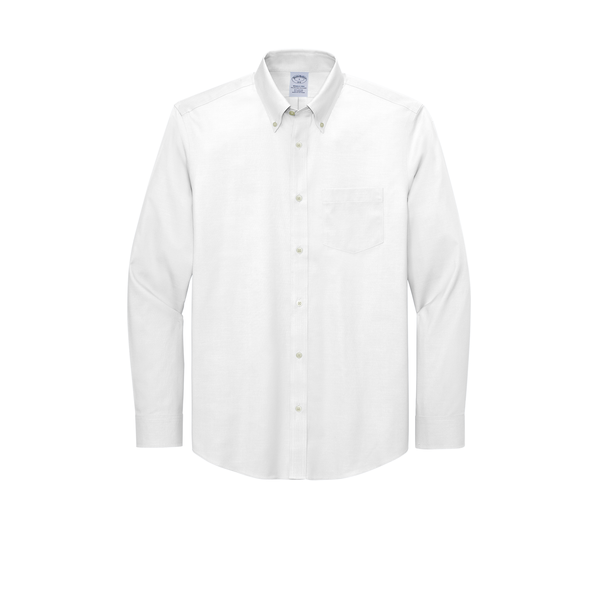 Brooks Brothers® Wrinkle-Free Cotton/Spandex Stretch Pinpoint Men's Shirt