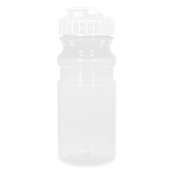 Poly-Clear™ Fitness Bottle with Super Sipper Lid, 20oz.