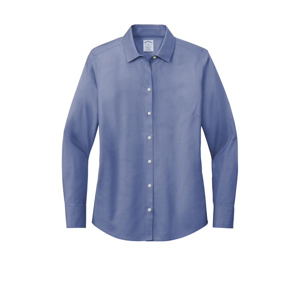 Brooks Brothers® Wrinkle-Free Cotton/Spandex Stretch Pinpoint Ladies' Shirt