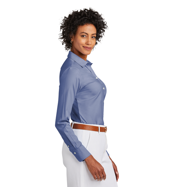 Brooks Brothers® Wrinkle-Free Cotton/Spandex Stretch Pinpoint Ladies' Shirt