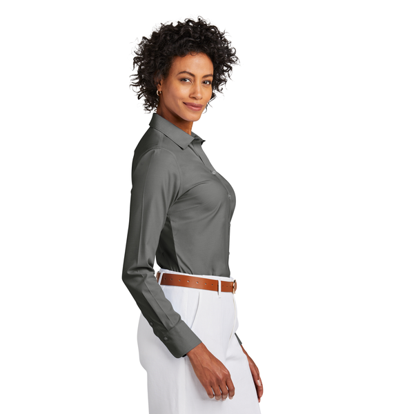 Brooks Brothers® Wrinkle-Free Cotton/Spandex Stretch Pinpoint Ladies' Shirt