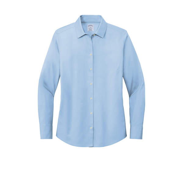 Brooks Brothers® Wrinkle-Free Cotton/Spandex Stretch Pinpoint Ladies' Shirt