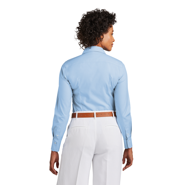 Brooks Brothers® Wrinkle-Free Cotton/Spandex Stretch Pinpoint Ladies' Shirt