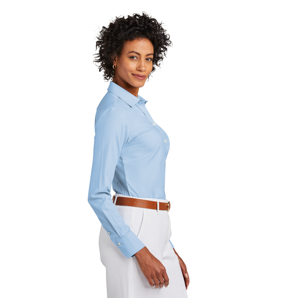 Brooks Brothers® Wrinkle-Free Cotton/Spandex Stretch Pinpoint Ladies' Shirt