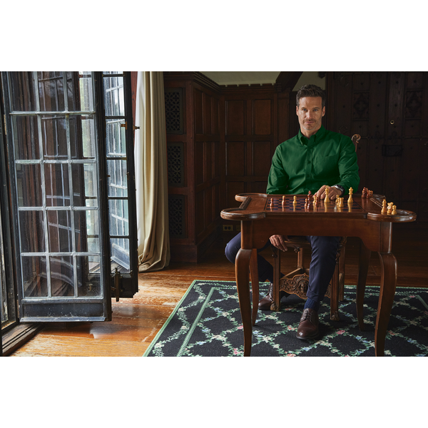 Brooks Brothers® Wrinkle-Free Cotton/Spandex Stretch Nailhead Men's Shirt