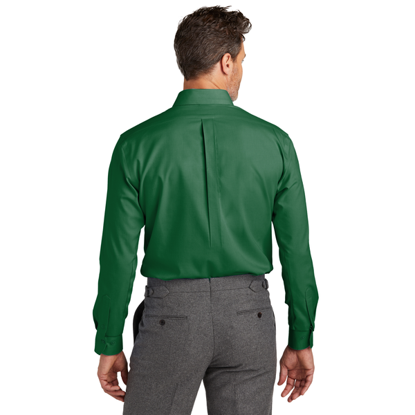 Brooks Brothers® Wrinkle-Free Cotton/Spandex Stretch Nailhead Men's Shirt