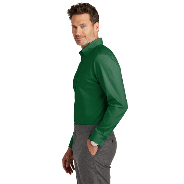 Brooks Brothers® Wrinkle-Free Cotton/Spandex Stretch Nailhead Men's Shirt